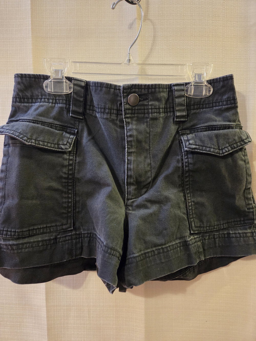 Old Navy Charcoal Cargo Shorts